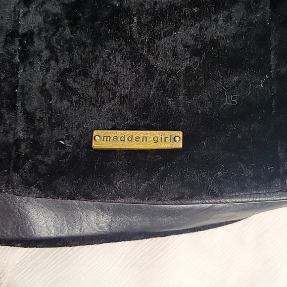 Leather Velour Cusom bag backpack - Picture 4 of 8